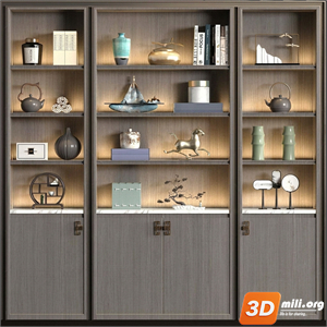 Decorative cabinet Skp Files